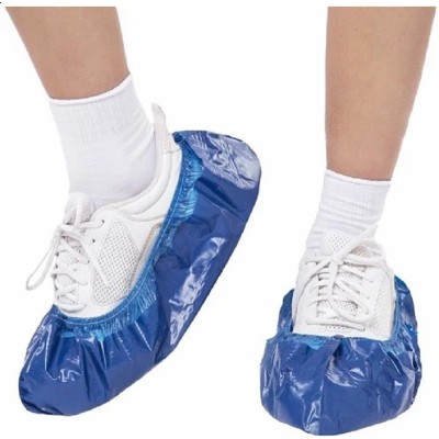 Бахилы одноразовые 10 г/пара, с двойной подошвой, синие, 300 пар