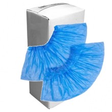 Бахилы одноразовые 5,5 г/пара, с двойной подошвой, синие, 450 пар