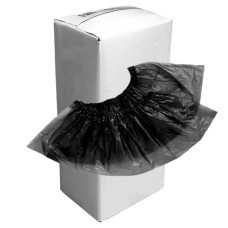 Бахилы одноразовые 4 г/пара, черные, 500 пар