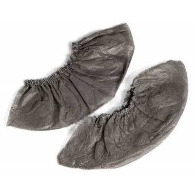 Носки одноразовые спанбонд, для сменной обуви, черные, 100 пар
