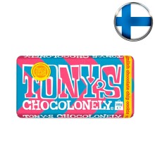 Шоколад молочный Tony's Chocolonely с кусочками печенья, 180 г