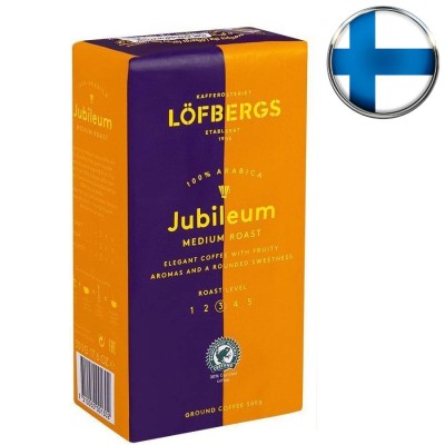 Кофе молотый Lofbergs Jubileum, 500 г