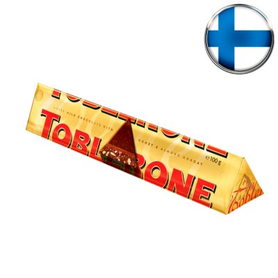Шоколад молочный Toblerone Gold с медом и нугой, 100 г