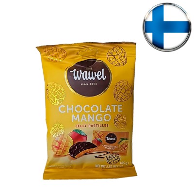 Шоколадно-желейные пастилки Wawel с манго, 165 г