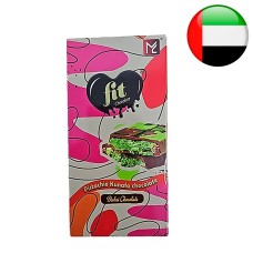 Шоколад молочный дубайский Fit Dubai Chocolate Pistachio Kunafa Chocolate, 200 г