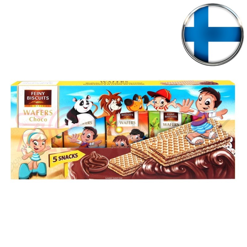 Вафли Feiny Biscuits, детские с шоколадным кремом, 225 г Вафли Feiny Biscuits, детские с шоколадным кремом, 225 г