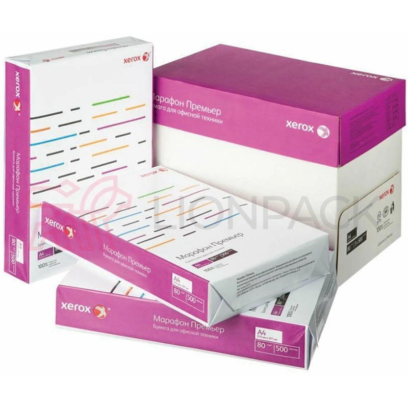 Бумага для офисной техники Xerox Maraphon Premier A4, 80 г/м2, 500 л Бумага для офисной техники Xerox Maraphon Premier A4, 80 г/м2, 500 л