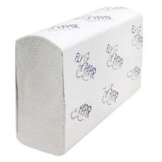 Полотенца бумажные FlyPapir V(ZZ)-сложение 160 листов, 2-слоя, белые