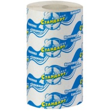 Полотенца бумажные Невский стандарт 1 рулон, 1-слой, серые