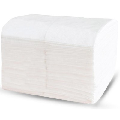 Салфетки бумажные для диспенсера FlyPapir Comfort V-сложение 150 листов , 1-слой, белые