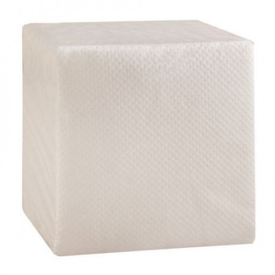 Салфетки бумажные Преимум 24x24 см, белые, 100 шт