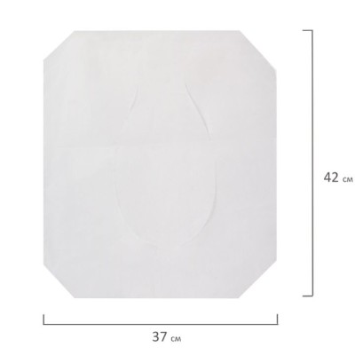 Одноразовые покрытия на сиденья LAIMA, белые, 250 шт