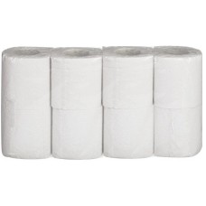 Туалетная бумага 8 рулонов, 2-слоя, белая