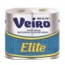 Туалетная бумага Veiro Luxoria/Veiro Elite,  4 рулона, 3 слоя, белая