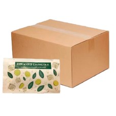 Влажные салфетки очищающие "Свежесть" 60х100 мм,  в индивидуальной упаковке, 1000 шт