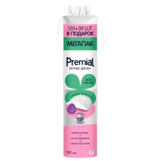 Ватные диски PREMIAL, косметические, 120+30 шт