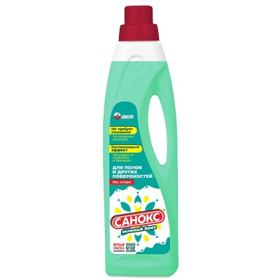 Средство для мытья полов Аист САНОКС Зеленый бриз, 950 мл