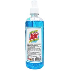 Средство для мытья стекол AKTIV, с помповым распылителем, 500 мл