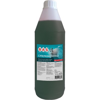 Гель для мытья посуды и пищевого оборудования БАС-суперконцентрат,  1 л