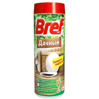 Чистящее средство Bref  Дачный, дезодорирующее для туалета, 450 г