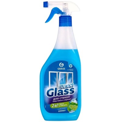 Средство для мытья стекол Clean Glass, голубая лагуна, 600 мл Средство для мытья стекол Clean Glass, голубая лагуна, 600 мл
