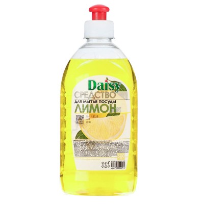 Средство для мытья посуды DAISY, лимон, 500 мл