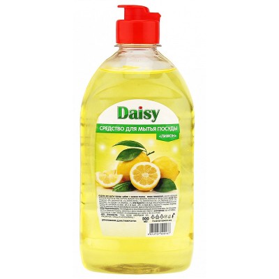 Средство для мытья посуды DAISY, лимон, 500 мл