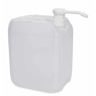 Дозатор-помпа на канистру D38 мм, трубка 250 мм, белый