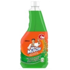 Средство для мытья стекол Мистер Мускул, без триггера, 500 мл