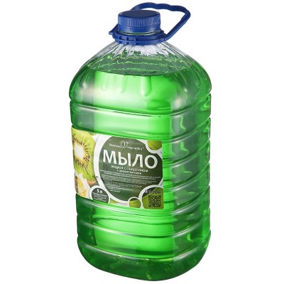 Гель-мыло с глицерином Вкусная косметика, киви, 5 л