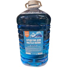  Средство для мытья полов Первая цена, морской бриз, 5 л