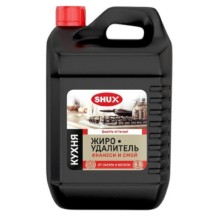 Средство для чистки плит SHUX, жироудалитель, 3 л