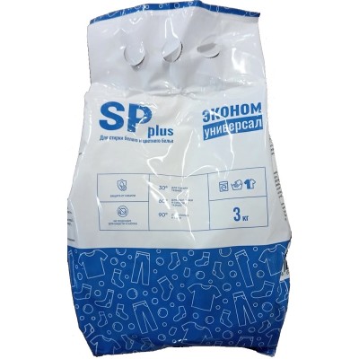 Стиральный порошок ЭКОНОМ универсал SP plus, 3 кг