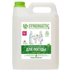 Средство для мытья посуды Synergetic, алоэ вера, 5 л