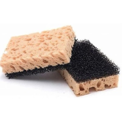 Губка для посуды ретикулированный ппу 9,5х6,5х3 см, 5 шт