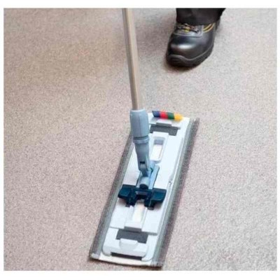 Держатель для насадки моп (Т-языки) Vileda УльтраСпид Про 40 см, серо-голубой