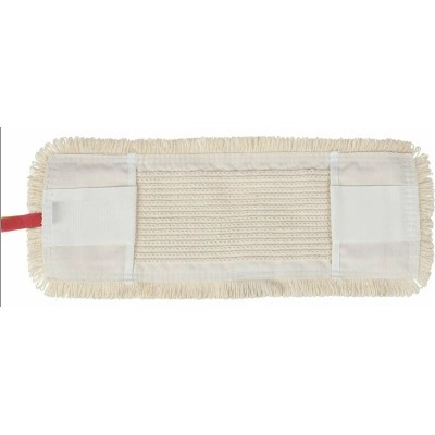 Насадка МОП хлопок 40*14 (Беларусь), белая, карманы+языки