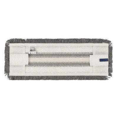 Насадка МОП хлопок+микроволокно 40*14 (Беларусь), серая, карманы+языки