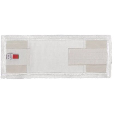 Насадка МОП микрофибра 40*14 (Беларусь), белая, карманы+языки