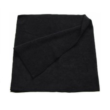 Тряпка из микрофибры 60x80 см, для пола, черная, 250гр/м2, без  упаковки