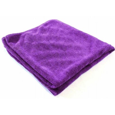 Тряпка из микрофибры 80x100 см, для пола, фиолетовая, 250гр/м2, без упаковки