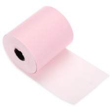 Чековая лента 80х100, термобумага, розовая, 45 шт