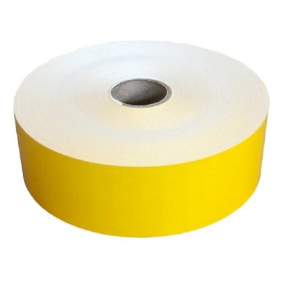 Чековая лента 38х120, термобумага, оранжевая, 12 шт