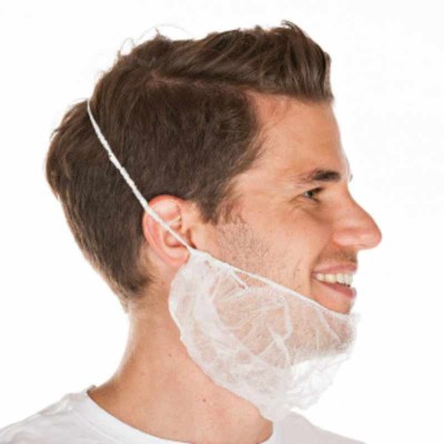 Набородник одноразовый голубой, 100 шт  Набородник одноразовый голубой, 100 шт