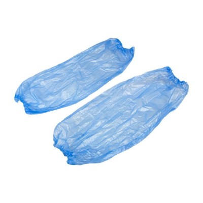 Нарукавники 40х22 см, полиэтиленовые, голубые, 50 пар