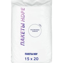 Пакеты фасовочные ПНД 15х20 см, 7 мкм, 260 г