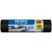 Мешки для мусора 120 л (65х95), черные, ПНД, 10 шт