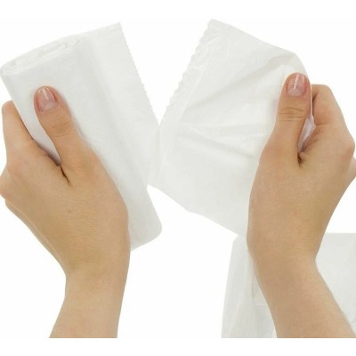 Мешки для мусора 30 л (49х60), премиум, белые, ПНД, 30 шт