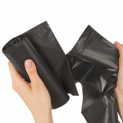 Мешки для мусора 120 л (70x110), особо прочные, черные, ПНД, 10 шт