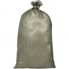 Мешок для строительного мусора, полипропиленовый 55x95 см, зеленый, 100шт